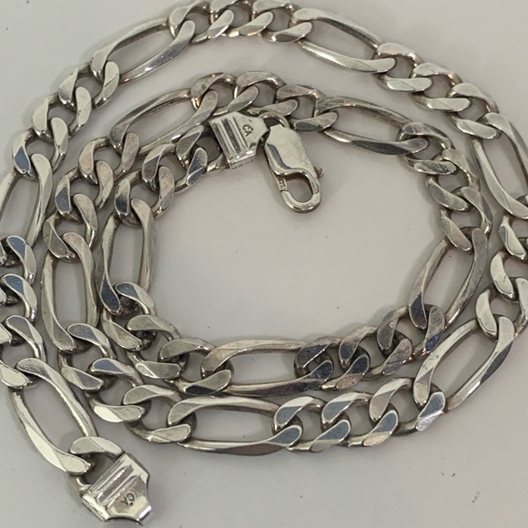 Silpada Unisex EXTREMELY RARE Sterling Figaro 20” Necklace - Picture 8 of 16